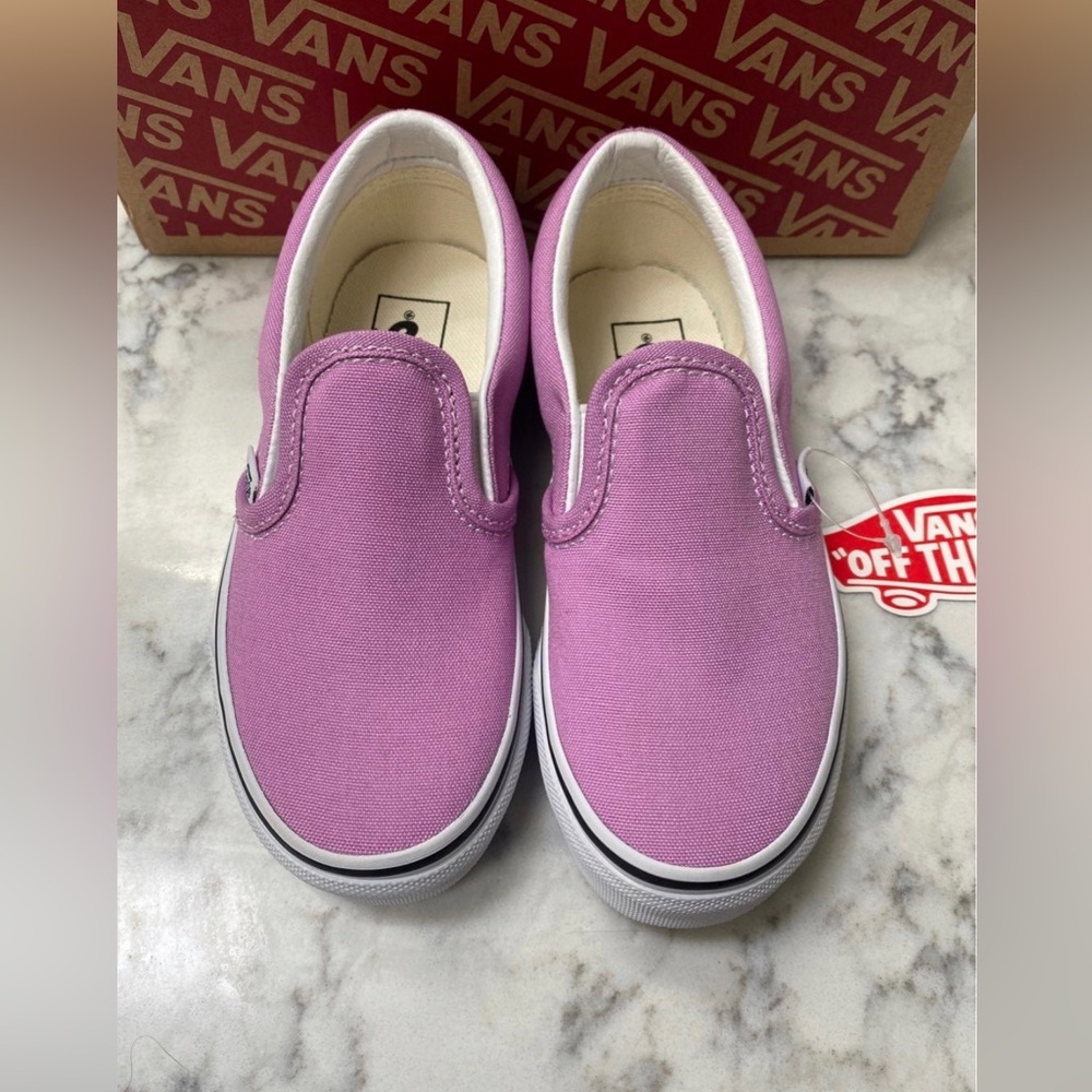 Vans Toddler Orchid Girl’s Classic Slip-On